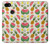 W3883 Fruit Pattern Hülle Schutzhülle Taschen und Leder Flip für Google Pixel 3a XL