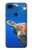 W3898 Sea Turtle Hülle Schutzhülle Taschen und Leder Flip für Google Pixel 3a XL