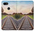 W3866 Railway Straight Train Track Hülle Schutzhülle Taschen und Leder Flip für Google Pixel 3 XL