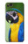 W3888 Macaw Face Bird Hülle Schutzhülle Taschen und Leder Flip für Google Pixel 2