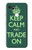 W3862 Keep Calm and Trade On Hülle Schutzhülle Taschen und Leder Flip für Google Pixel 2 XL