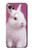 W3870 Cute Baby Bunny Hülle Schutzhülle Taschen und Leder Flip für Google Pixel 2 XL