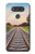W3866 Railway Straight Train Track Hülle Schutzhülle Taschen und Leder Flip für LG V20