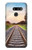 W3866 Railway Straight Train Track Hülle Schutzhülle Taschen und Leder Flip für LG G8 ThinQ