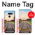 W3866 Railway Straight Train Track Hülle Schutzhülle Taschen und Leder Flip für LG G8 ThinQ