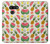 W3883 Fruit Pattern Hülle Schutzhülle Taschen und Leder Flip für LG G8 ThinQ