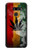 W3890 Reggae Rasta Flag Smoke Hülle Schutzhülle Taschen und Leder Flip für LG G8 ThinQ