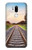 W3866 Railway Straight Train Track Hülle Schutzhülle Taschen und Leder Flip für LG G7 ThinQ