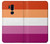 W3887 Lesbian Pride Flag Hülle Schutzhülle Taschen und Leder Flip für LG G7 ThinQ