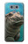 W3871 Cute Baby Hippo Hippopotamus Hülle Schutzhülle Taschen und Leder Flip für LG G6