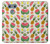 W3883 Fruit Pattern Hülle Schutzhülle Taschen und Leder Flip für LG G6