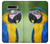 W3888 Macaw Face Bird Hülle Schutzhülle Taschen und Leder Flip für LG Stylo 6