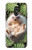 W3863 Pygmy Hedgehog Dwarf Hedgehog Paint Hülle Schutzhülle Taschen und Leder Flip für LG Q Stylo 4, LG Q Stylus