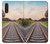 W3866 Railway Straight Train Track Hülle Schutzhülle Taschen und Leder Flip für LG Velvet