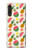 W3883 Fruit Pattern Hülle Schutzhülle Taschen und Leder Flip für LG Velvet