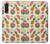 W3883 Fruit Pattern Hülle Schutzhülle Taschen und Leder Flip für LG Velvet