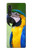 W3888 Macaw Face Bird Hülle Schutzhülle Taschen und Leder Flip für LG Velvet