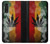 W3890 Reggae Rasta Flag Smoke Hülle Schutzhülle Taschen und Leder Flip für LG Velvet