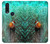 W3893 Ocellaris clownfish Hülle Schutzhülle Taschen und Leder Flip für Motorola One Action (Moto P40 Power)