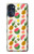 W3883 Fruit Pattern Hülle Schutzhülle Taschen und Leder Flip für Motorola Moto G (2022)