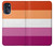 W3887 Lesbian Pride Flag Hülle Schutzhülle Taschen und Leder Flip für Motorola Moto G (2022)