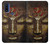 W3874 Buddha Face Ohm Symbol Hülle Schutzhülle Taschen und Leder Flip für Motorola G Pure
