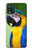 W3888 Macaw Face Bird Hülle Schutzhülle Taschen und Leder Flip für Motorola Moto G Stylus 5G