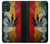 W3890 Reggae Rasta Flag Smoke Hülle Schutzhülle Taschen und Leder Flip für Motorola Moto G Stylus 5G