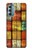 W3861 Colorful Container Block Hülle Schutzhülle Taschen und Leder Flip für Motorola Moto G Stylus 5G (2022)