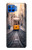 W3867 Trams in Lisbon Hülle Schutzhülle Taschen und Leder Flip für Motorola Moto G 5G Plus