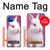 W3870 Cute Baby Bunny Hülle Schutzhülle Taschen und Leder Flip für Motorola Moto G 5G Plus