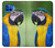 W3888 Macaw Face Bird Hülle Schutzhülle Taschen und Leder Flip für Motorola Moto G 5G Plus
