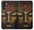 W3874 Buddha Face Ohm Symbol Hülle Schutzhülle Taschen und Leder Flip für Motorola Moto G200 5G