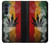 W3890 Reggae Rasta Flag Smoke Hülle Schutzhülle Taschen und Leder Flip für Motorola Moto G200 5G