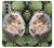 W3863 Pygmy Hedgehog Dwarf Hedgehog Paint Hülle Schutzhülle Taschen und Leder Flip für Motorola Moto G51 5G