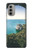 W3865 Europe Duino Beach Italy Hülle Schutzhülle Taschen und Leder Flip für Motorola Moto G51 5G