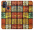 W3861 Colorful Container Block Hülle Schutzhülle Taschen und Leder Flip für Motorola Moto G50