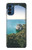W3865 Europe Duino Beach Italy Hülle Schutzhülle Taschen und Leder Flip für Motorola Moto G41