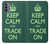 W3862 Keep Calm and Trade On Hülle Schutzhülle Taschen und Leder Flip für Motorola Moto G31
