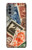 W3900 Stamps Hülle Schutzhülle Taschen und Leder Flip für Motorola Moto G31