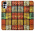 W3861 Colorful Container Block Hülle Schutzhülle Taschen und Leder Flip für Motorola Moto G22