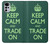 W3862 Keep Calm and Trade On Hülle Schutzhülle Taschen und Leder Flip für Motorola Moto G22