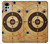 W3894 Paper Gun Shooting Target Hülle Schutzhülle Taschen und Leder Flip für Motorola Moto G22