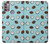 W3860 Coconut Dot Pattern Hülle Schutzhülle Taschen und Leder Flip für Motorola Moto G30, G20, G10