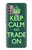 W3862 Keep Calm and Trade On Hülle Schutzhülle Taschen und Leder Flip für Motorola Moto G30, G20, G10