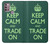 W3862 Keep Calm and Trade On Hülle Schutzhülle Taschen und Leder Flip für Motorola Moto G30, G20, G10