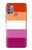 W3887 Lesbian Pride Flag Hülle Schutzhülle Taschen und Leder Flip für Motorola Moto G30, G20, G10