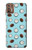 W3860 Coconut Dot Pattern Hülle Schutzhülle Taschen und Leder Flip für Motorola Moto G9 Plus