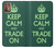 W3862 Keep Calm and Trade On Hülle Schutzhülle Taschen und Leder Flip für Motorola Moto G9 Plus