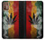 W3890 Reggae Rasta Flag Smoke Hülle Schutzhülle Taschen und Leder Flip für Motorola Moto G9 Plus